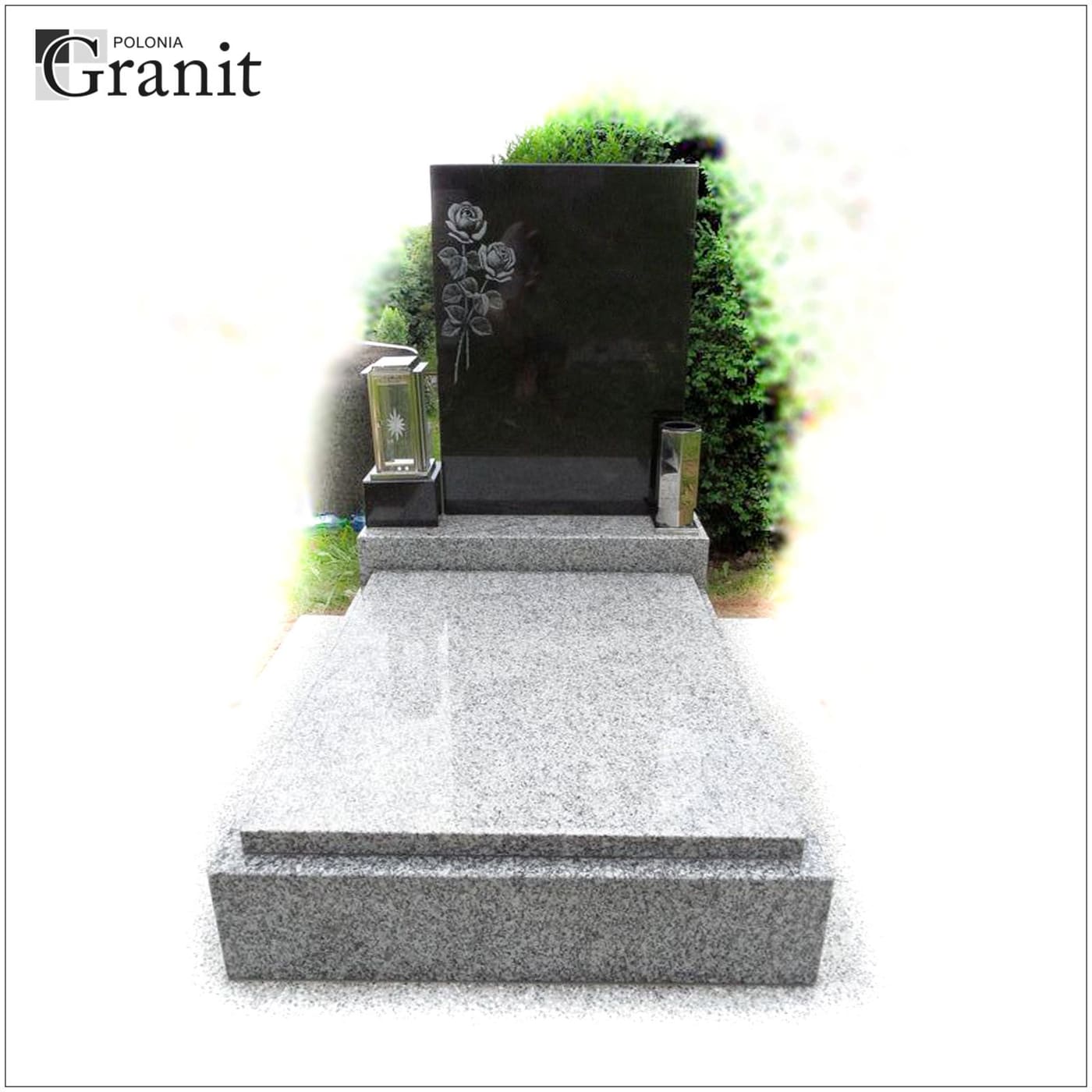 Nagrobki w standardzie czeskim — realizacja Polonia Granit nr 13