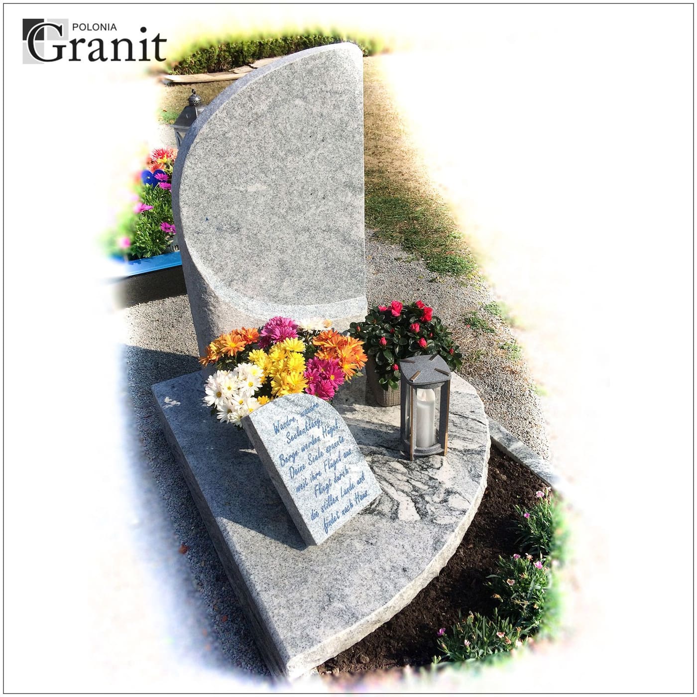 Nagrobki w standardzie niemieckim — realizacja Polonia Granit nr 5