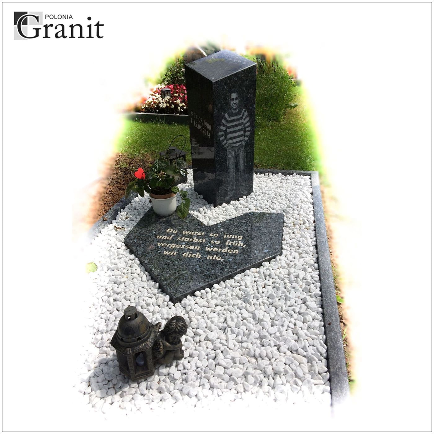 Nagrobki w standardzie niemieckim — realizacja Polonia Granit nr 6