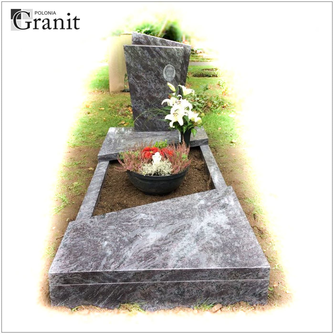Nagrobki w standardzie niemieckim — realizacja Polonia Granit nr 7