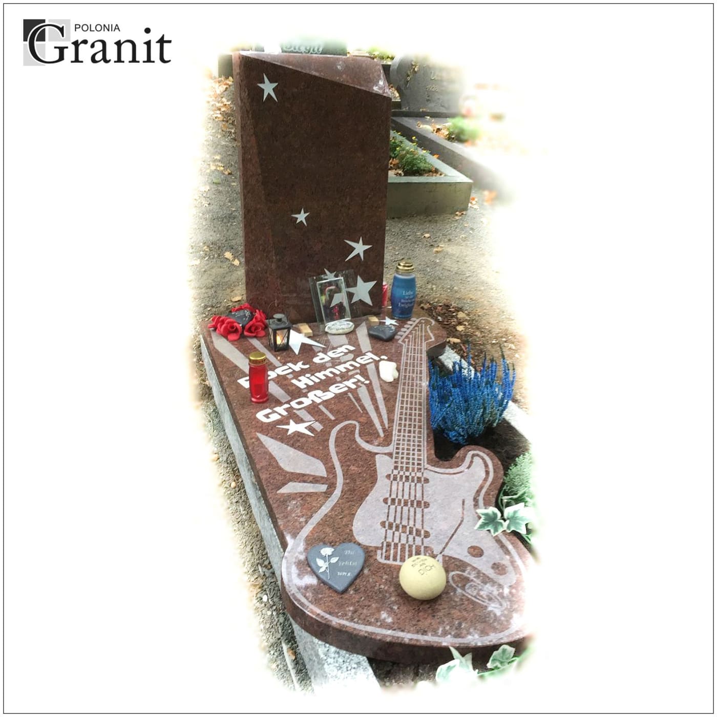 Nagrobki w standardzie niemieckim — realizacja Polonia Granit nr 9
