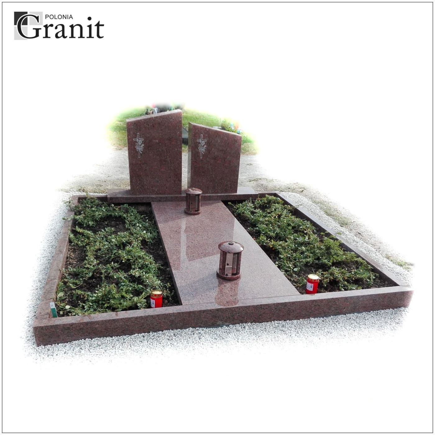 Nagrobki w standardzie niemieckim — realizacja Polonia Granit nr 17