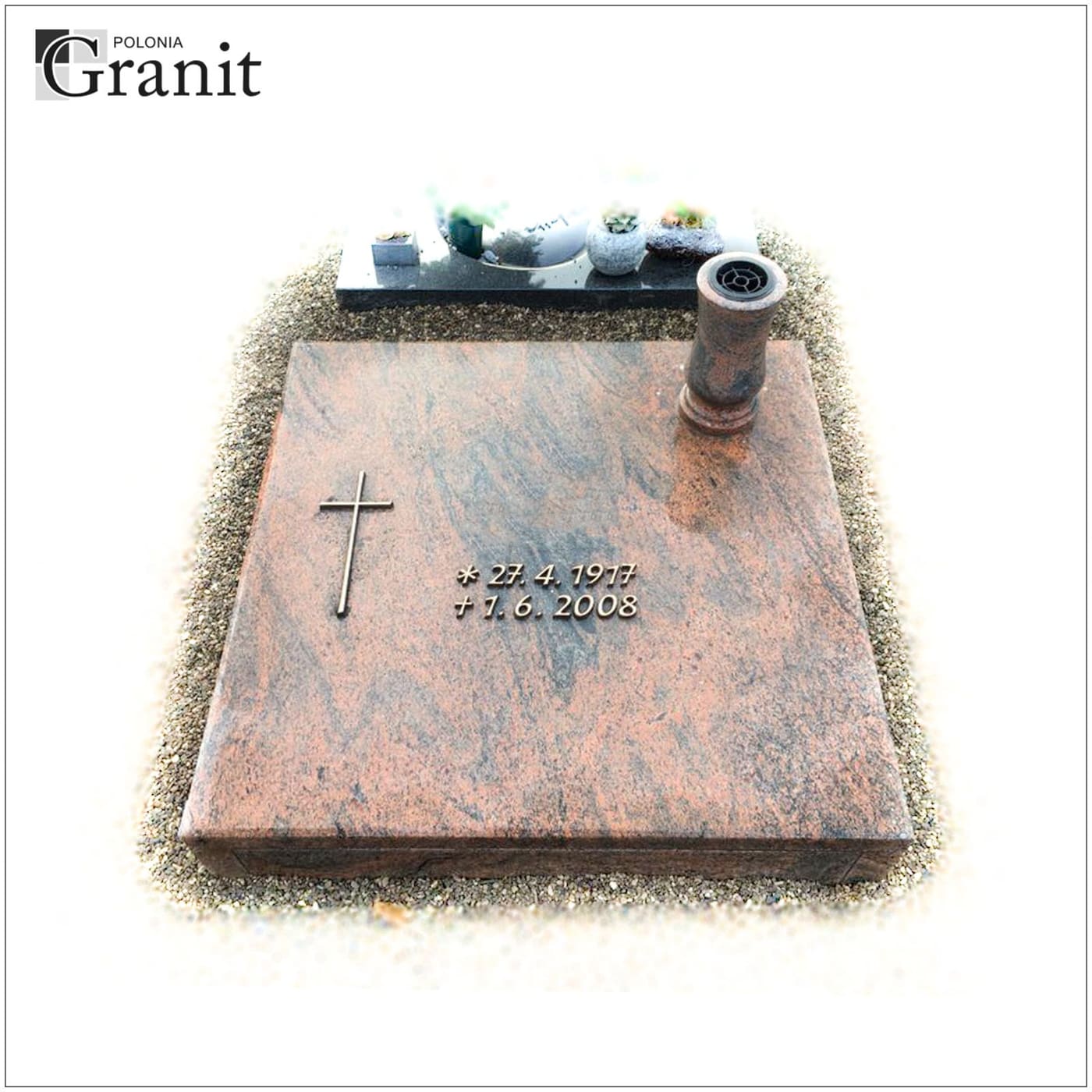 Nagrobki w standardzie niemieckim — realizacja Polonia Granit nr 21