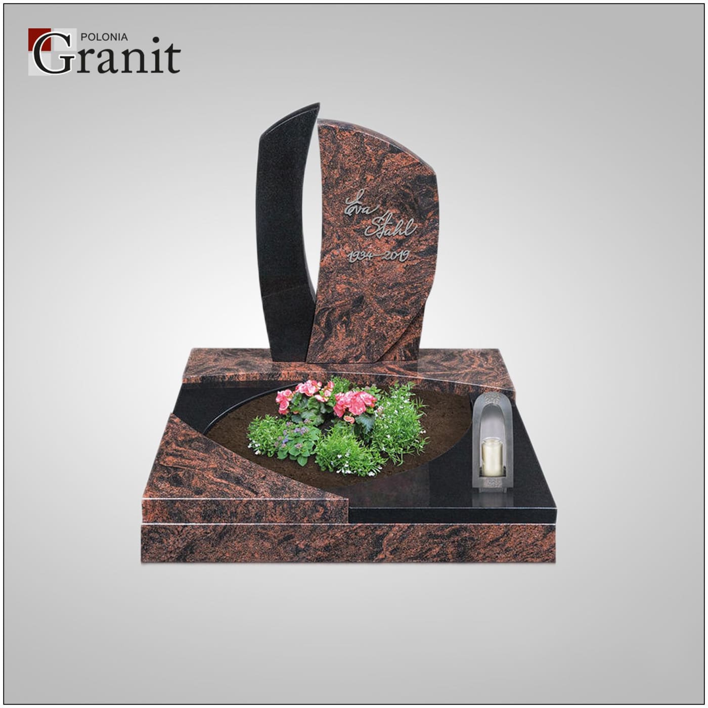 Nagrobki w standardzie niemieckim — realizacja Polonia Granit nr 27