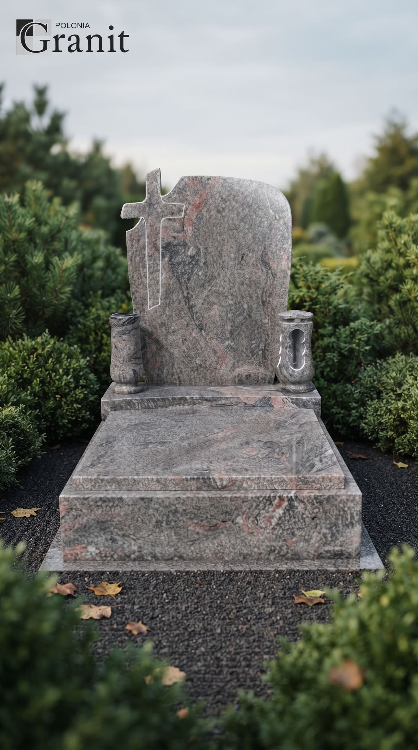 Nagrobki nowoczesne — realizacja Polonia Granit nr 51