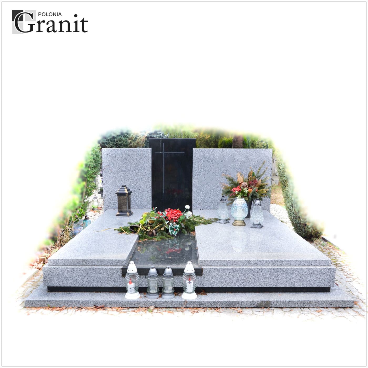 Nagrobki podwójne — realizacja Polonia Granit nr 6