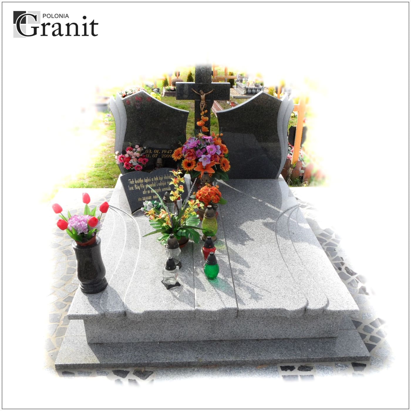 Nagrobki podwójne — realizacja Polonia Granit nr 26