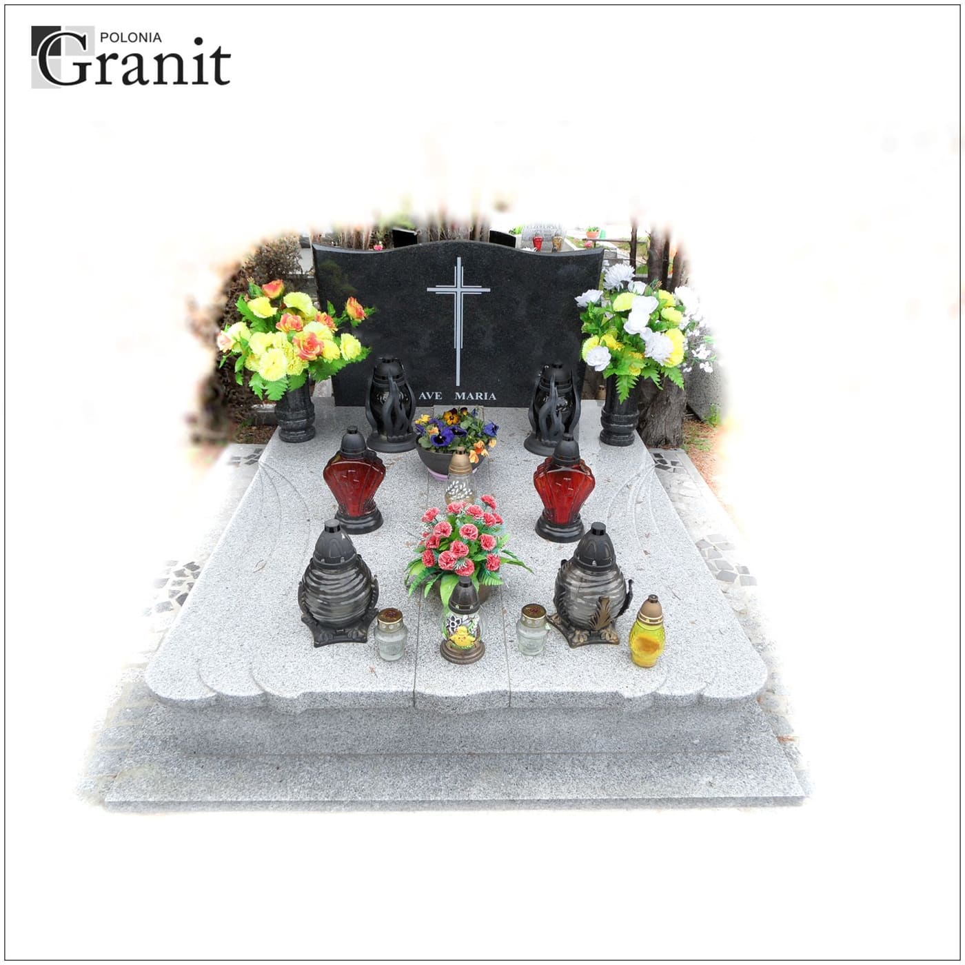 Nagrobki podwójne — realizacja Polonia Granit nr 29