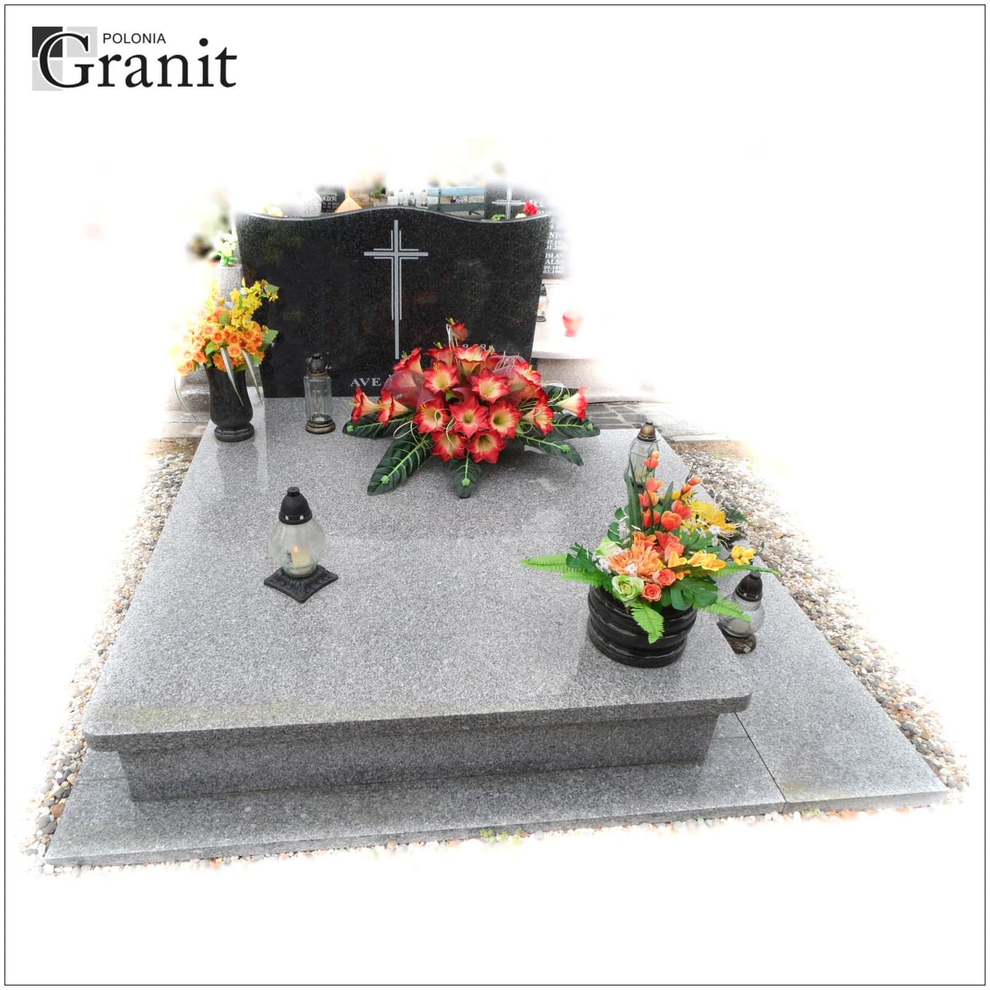 Nagrobki podwójne — realizacja Polonia Granit nr 30