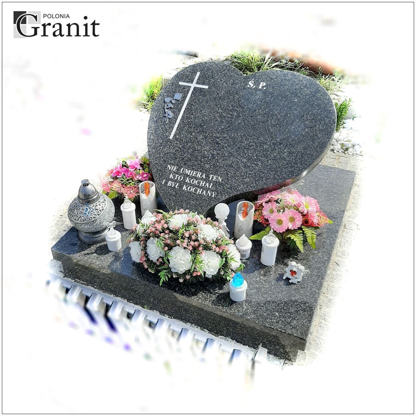 Nagrobki urnowe — realizacja Polonia Granit nr 7