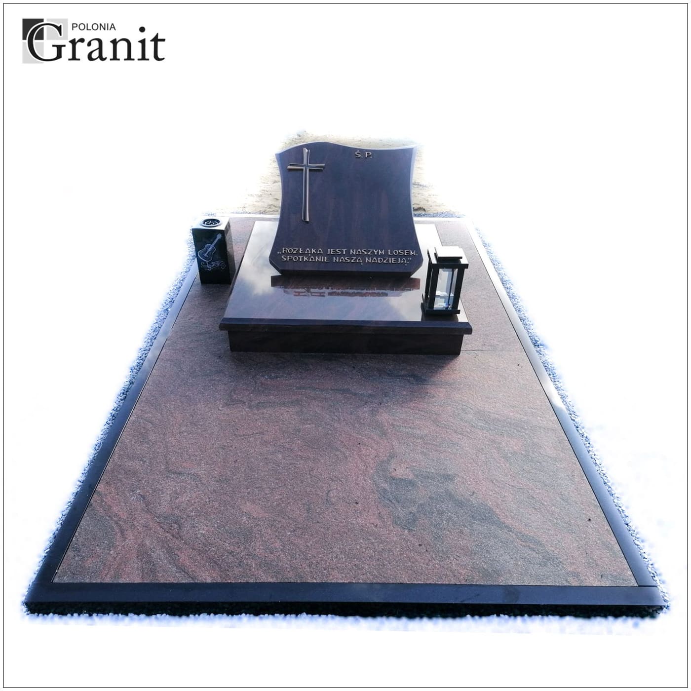 Nagrobki urnowe — realizacja Polonia Granit nr 10