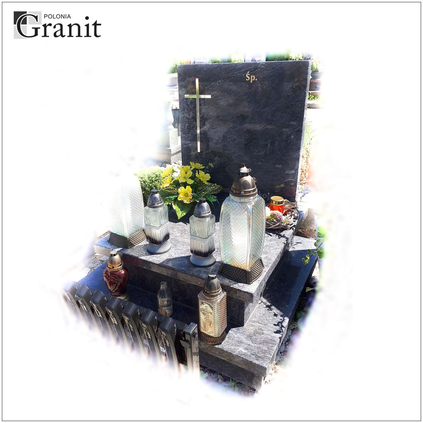 Nagrobki urnowe — realizacja Polonia Granit nr 12