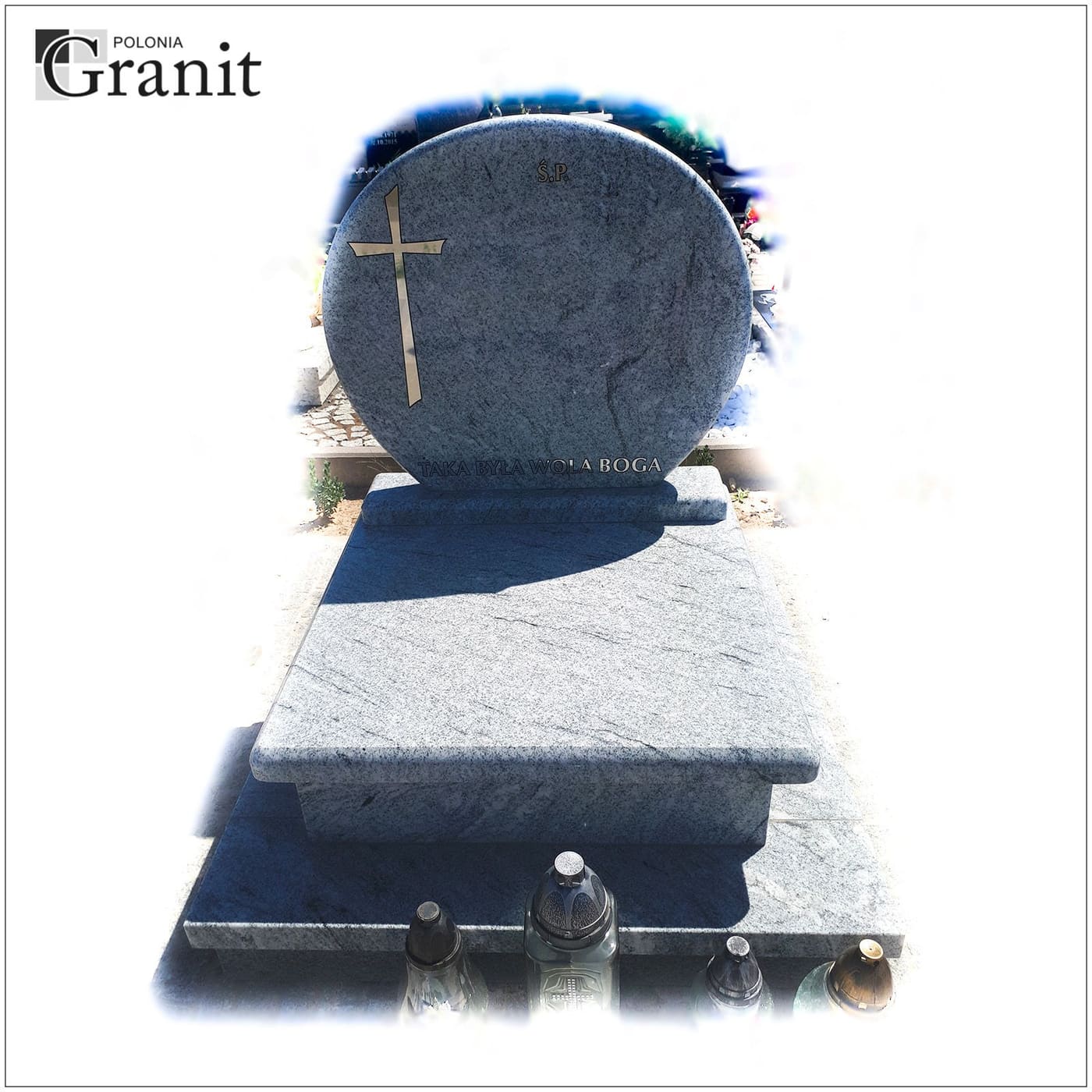 Nagrobki urnowe — realizacja Polonia Granit nr 16