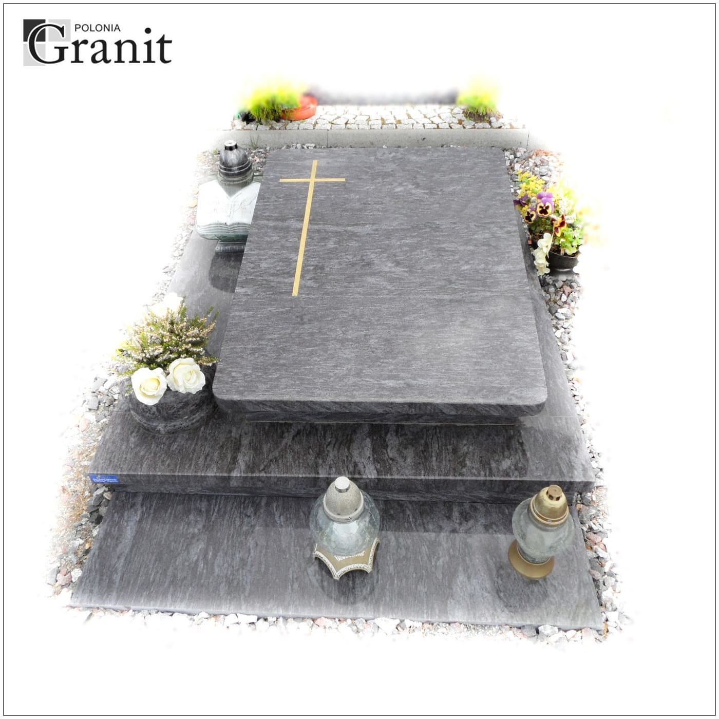 Nagrobki urnowe — realizacja Polonia Granit nr 30