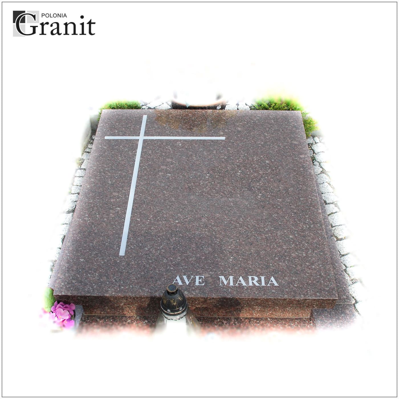 Nagrobki urnowe — realizacja Polonia Granit nr 36