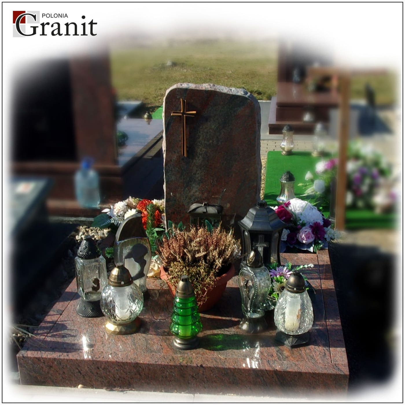 Nagrobki urnowe — realizacja Polonia Granit nr 53