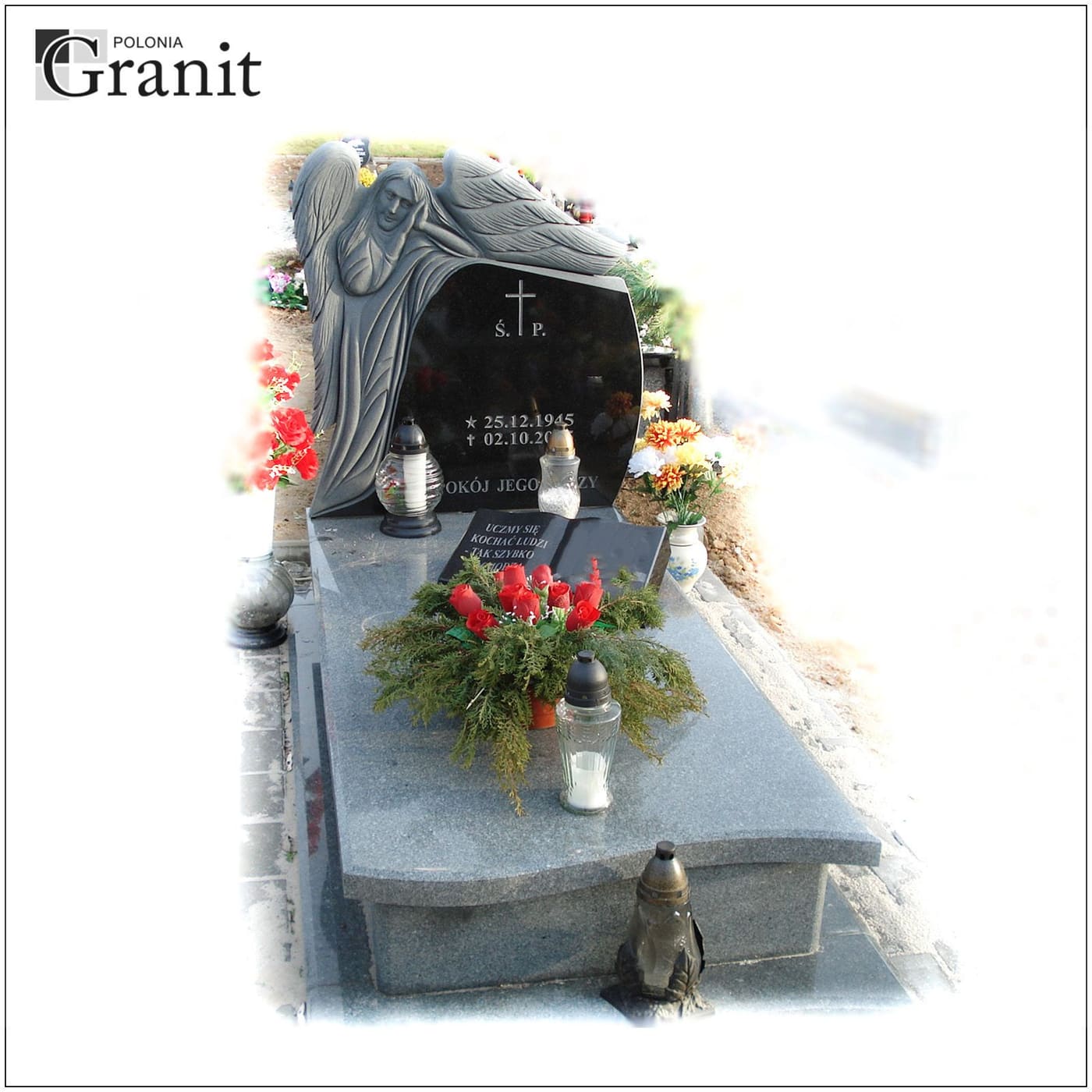 Nagrobki ziemne — realizacja Polonia Granit nr 6