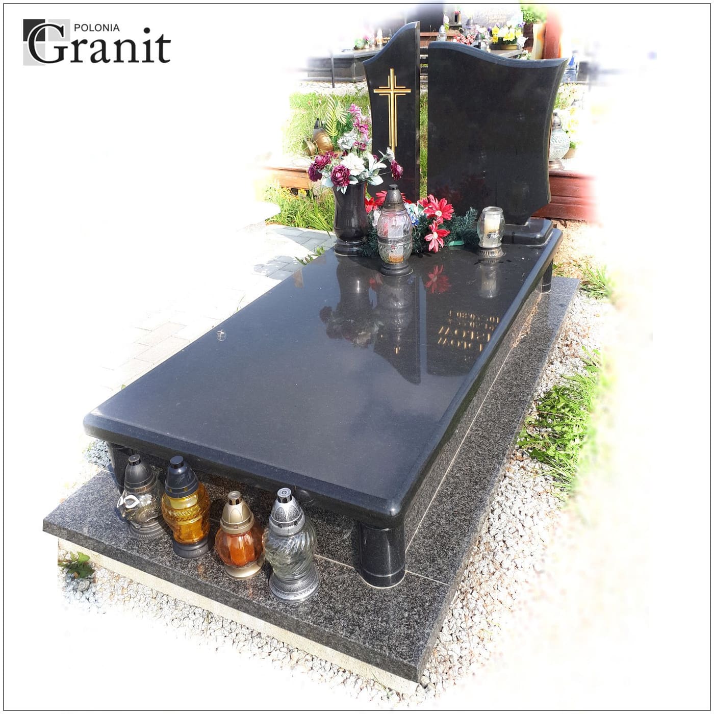Nagrobki ziemne — realizacja Polonia Granit nr 40