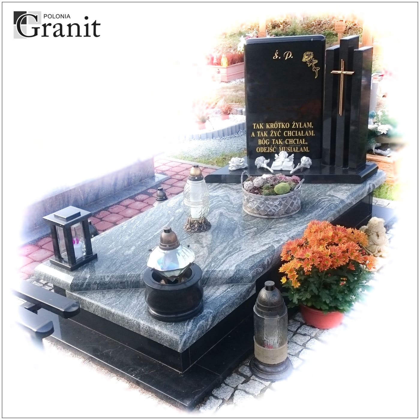 Nagrobki ziemne — realizacja Polonia Granit nr 46