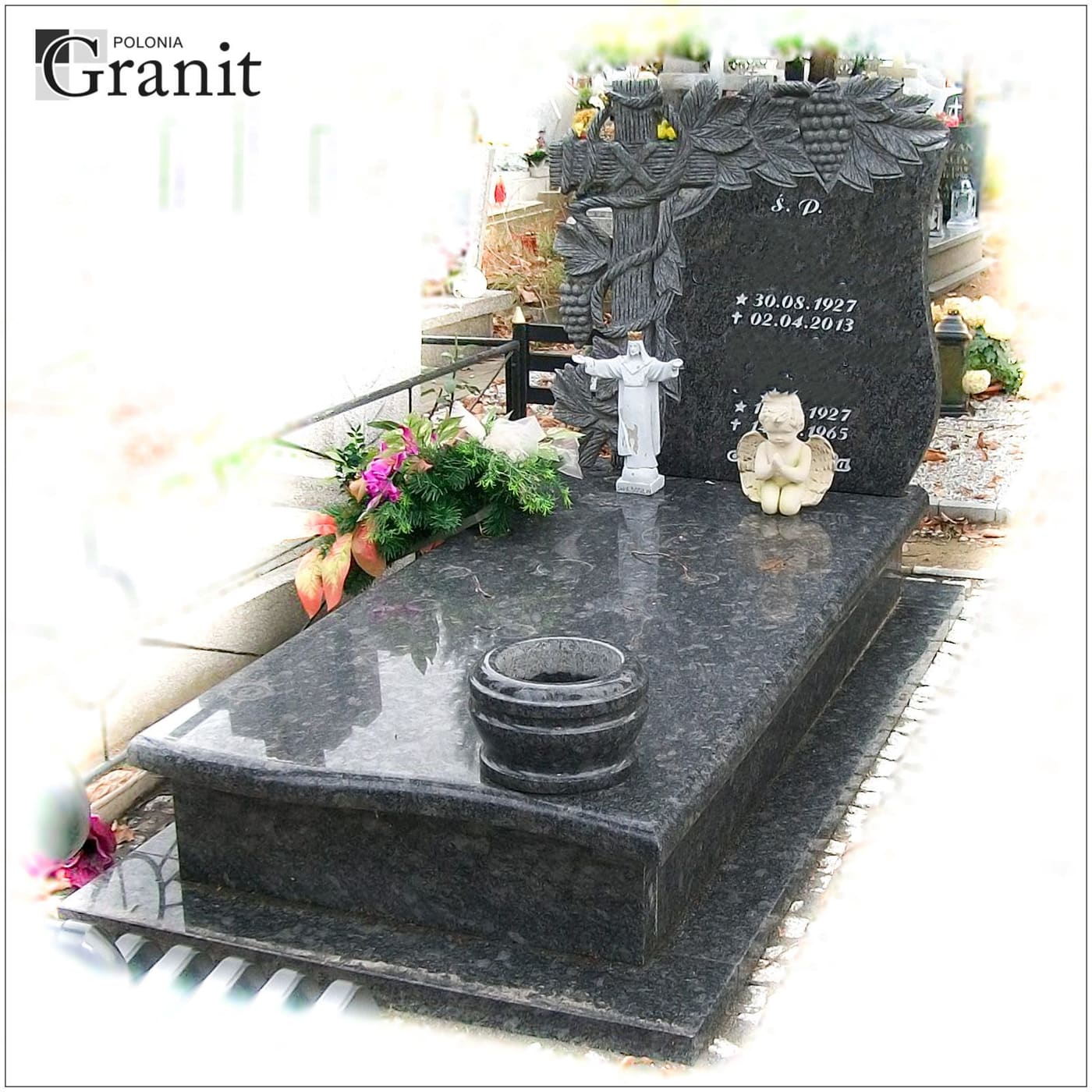 Nagrobki ziemne — realizacja Polonia Granit nr 51