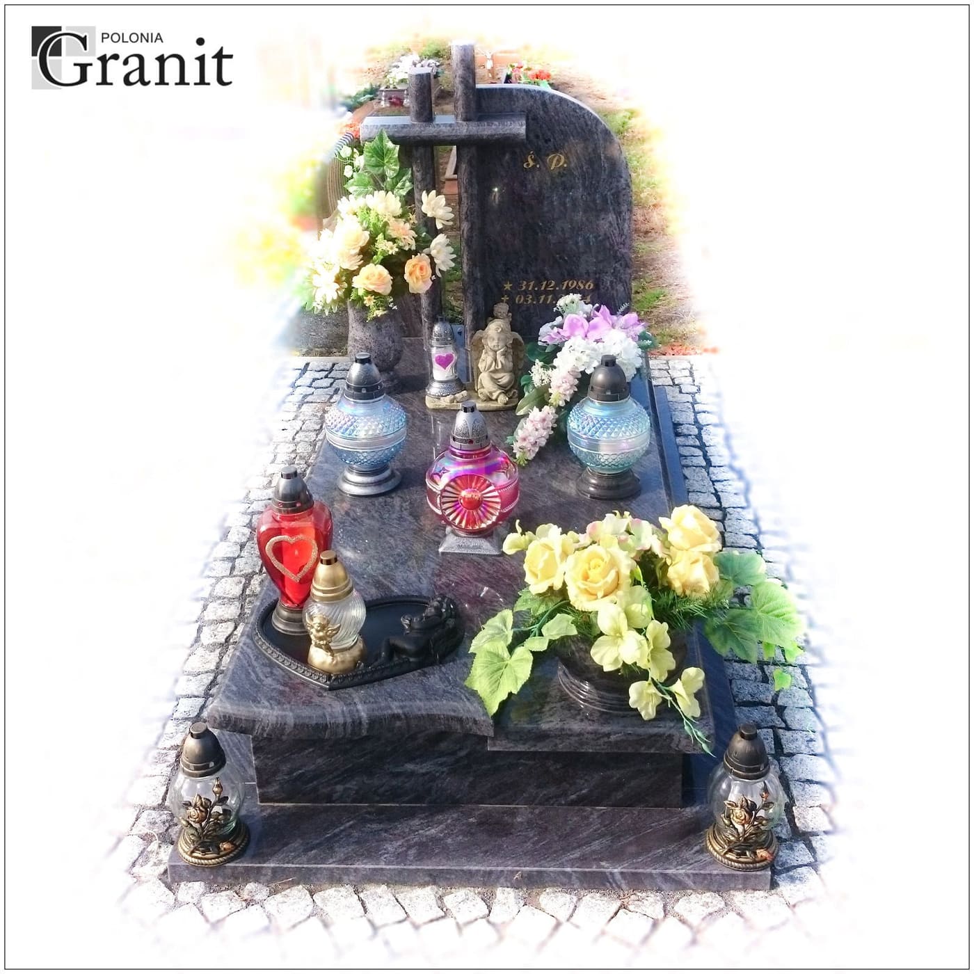 Nagrobki ziemne — realizacja Polonia Granit nr 55