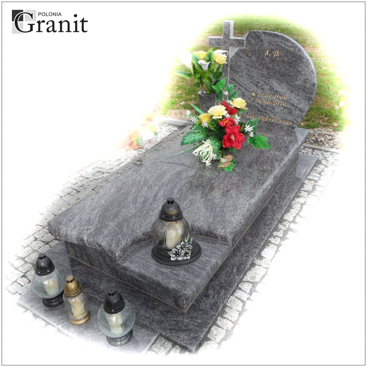 Nagrobki ziemne — realizacja Polonia Granit nr 59