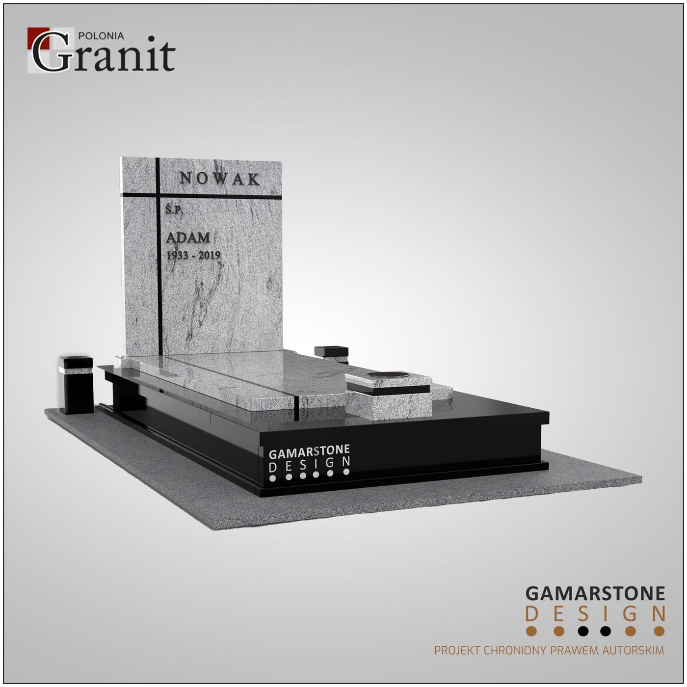Nagrobki granitowe — 4